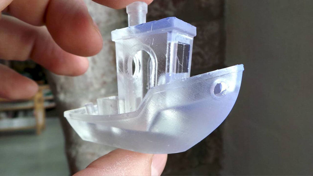 How to get clear PLA filament print more clearly?