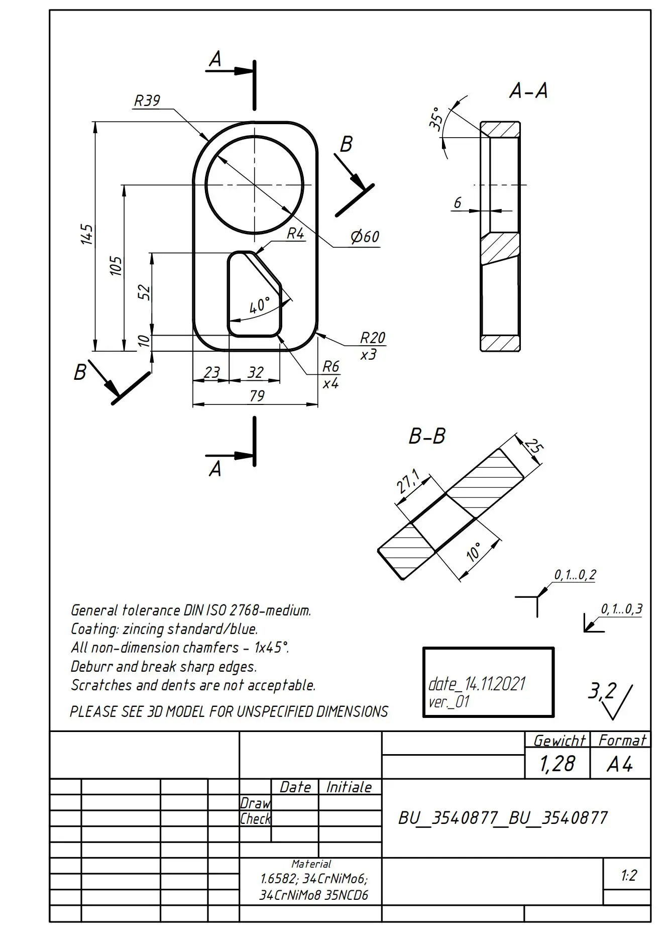 Example Of A Technical Drawing Master The Blueprint Basics