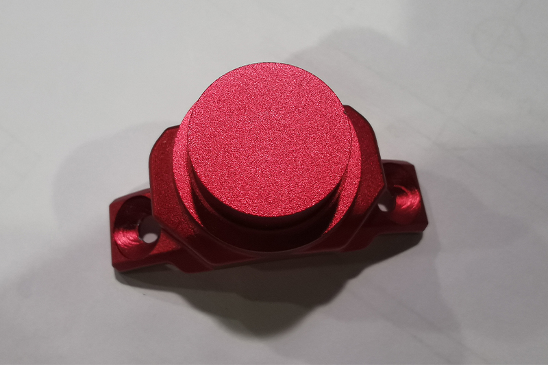 CNC-Aluminum-6061T6- Anodizing Red