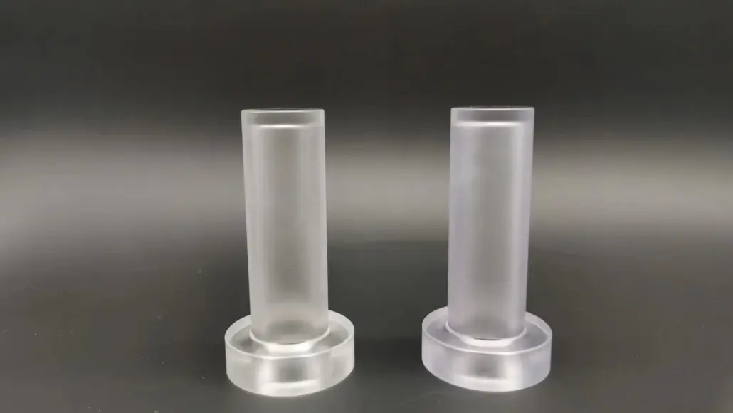 transparent CNC machined parts