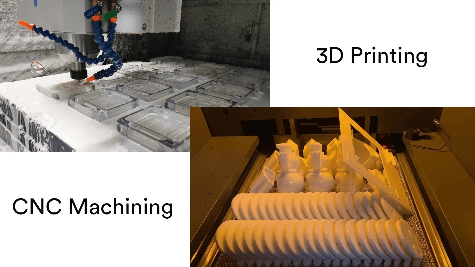 3D Printing VS CNC Machining