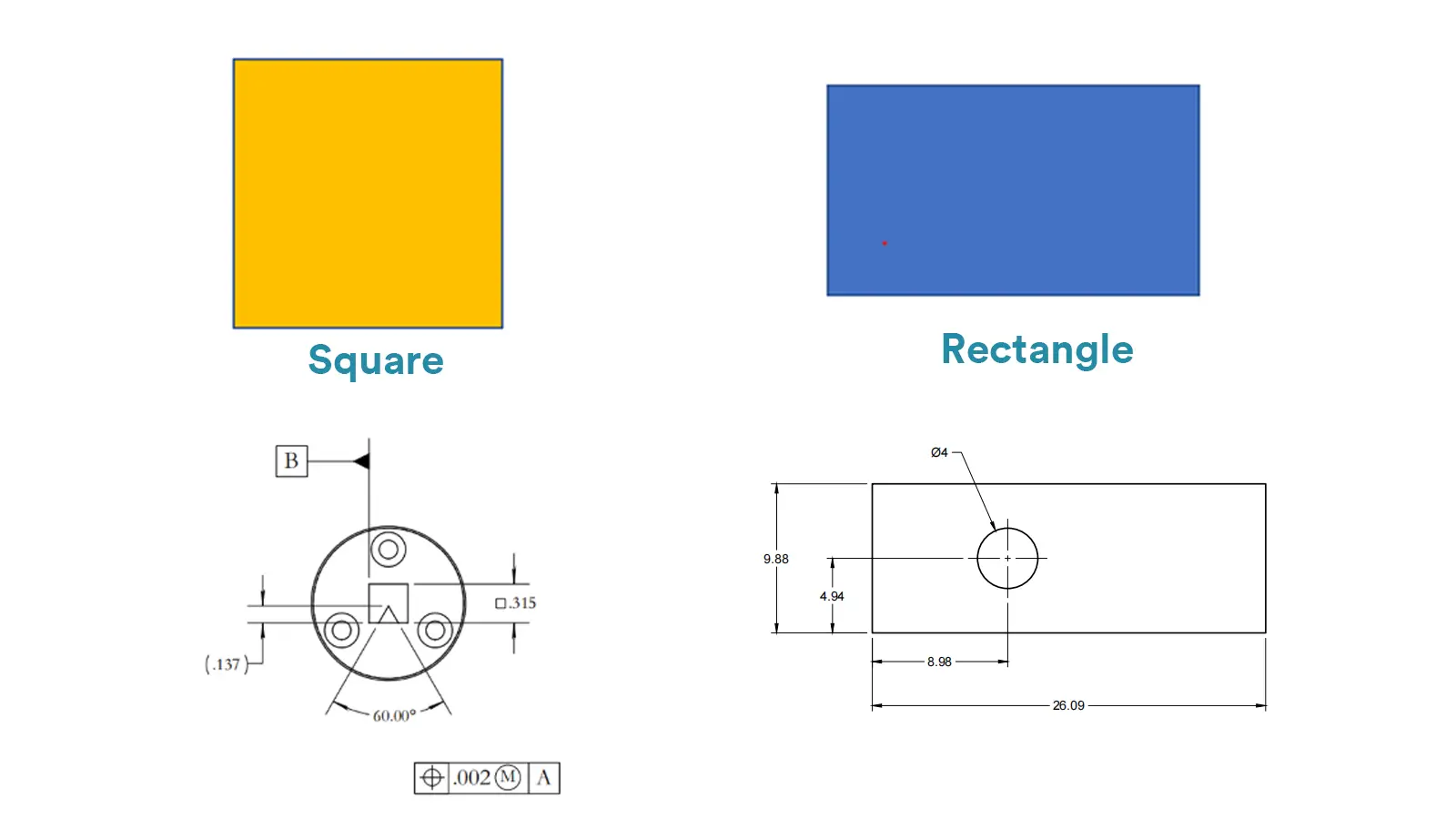 Square VS Rectangle