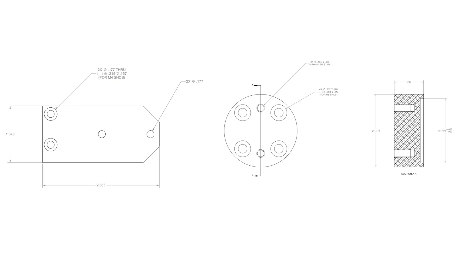 different diameter application