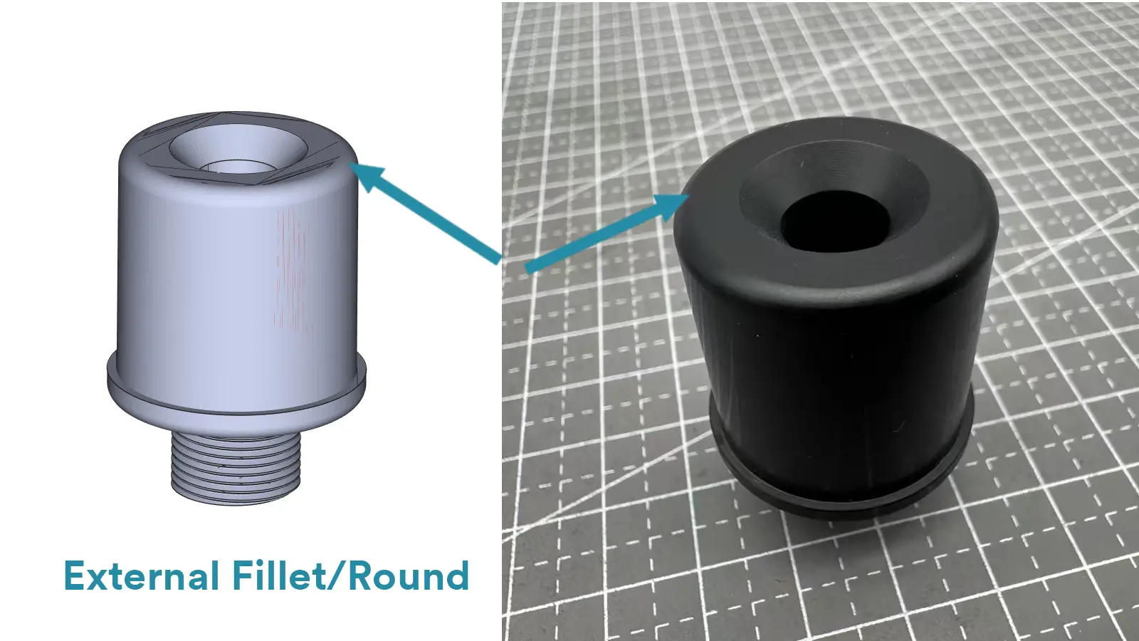 External Fillet Round