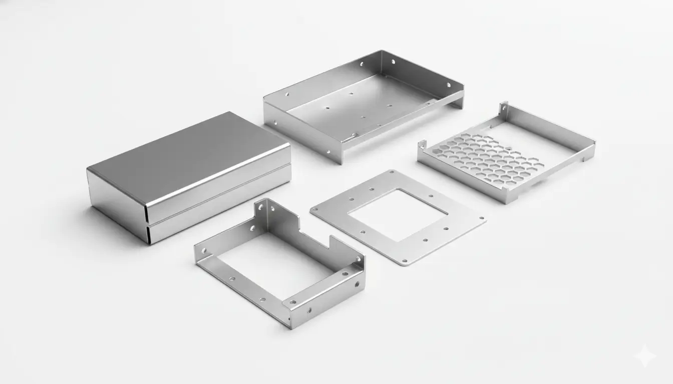 2.High precision sheet metal prototypes such as enclosures and brackets made in China