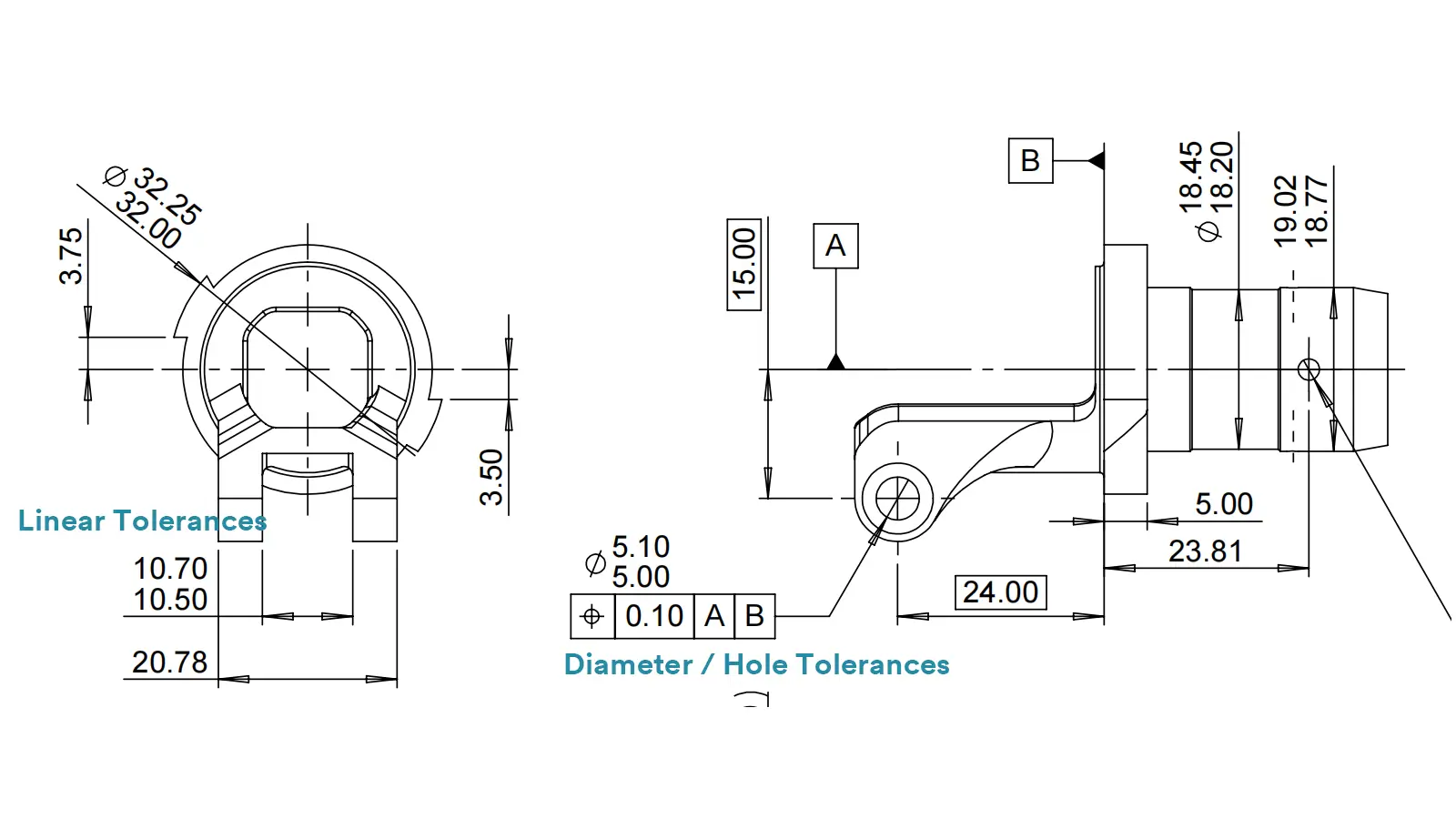Dimensional Tolerance Example