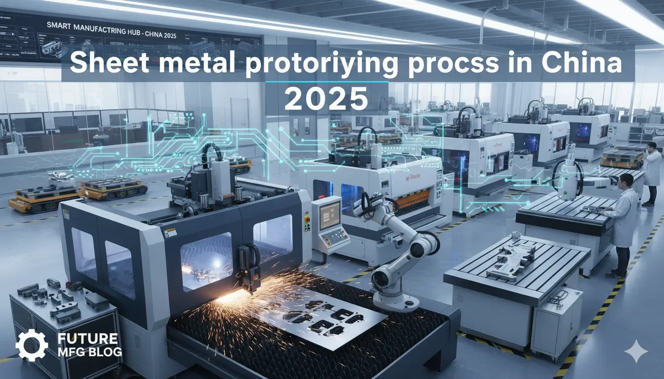 Sheet metal prototyping process in China 2025