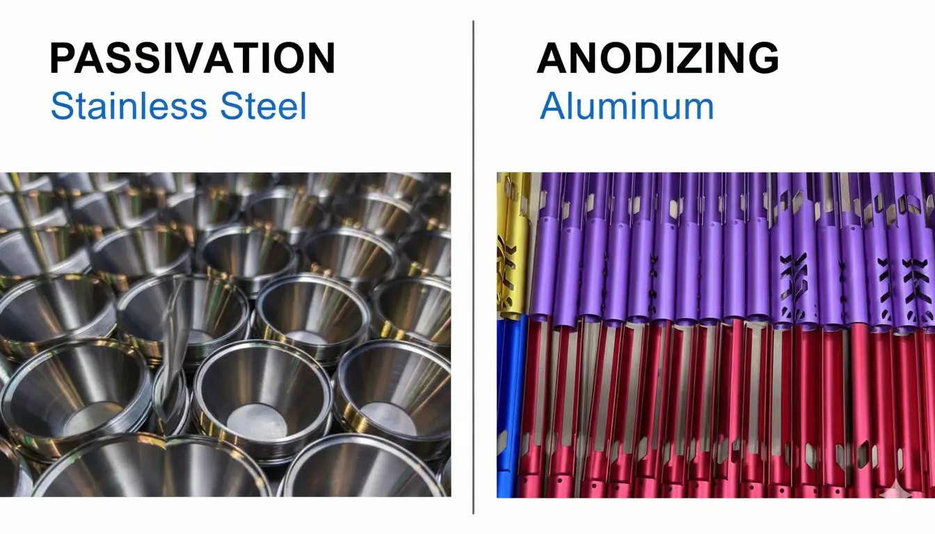 passivation vs anodizing