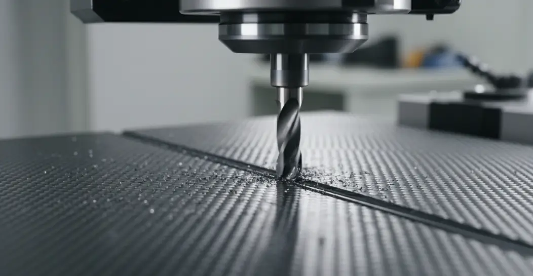 CNC prototyping materials-Carbon Fiber composite part machined for high-performance prototypes