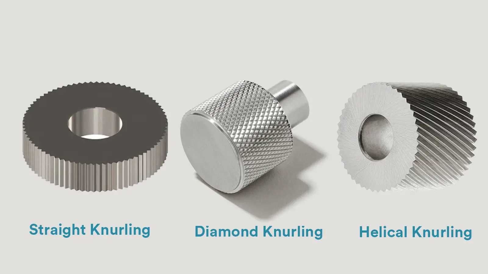 Types of Knurling Patterns