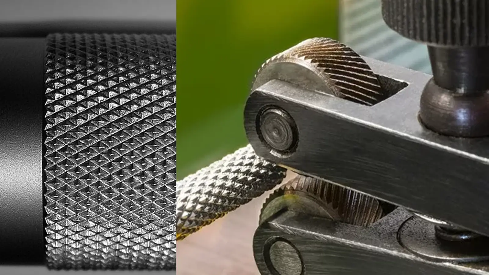 how to make diamond knurl