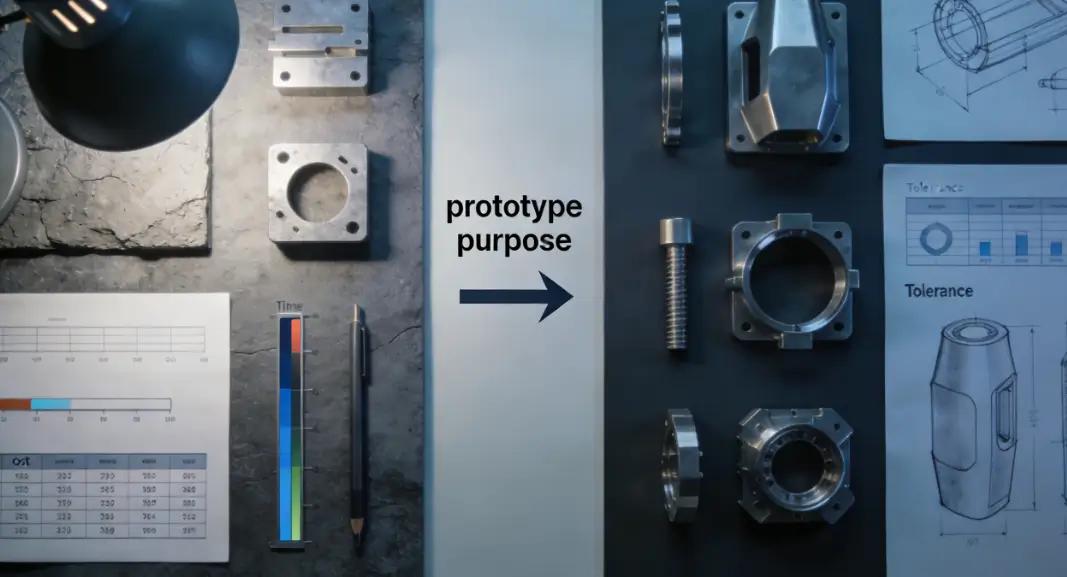 Selecting the optimal surface finish depends on prototype purpose.
