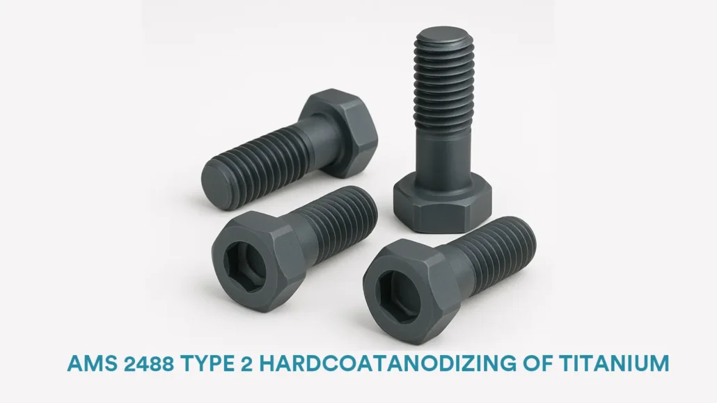 AMS 2488 TYPE 2 HARDCOATANODIZING OF TITANIUM