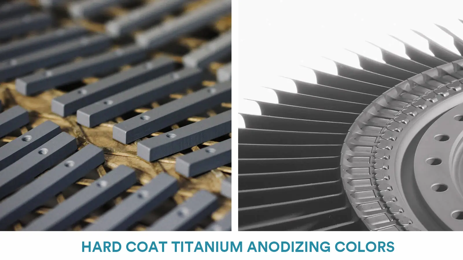 HARD COAT TITANIUM ANODIZING COLORS