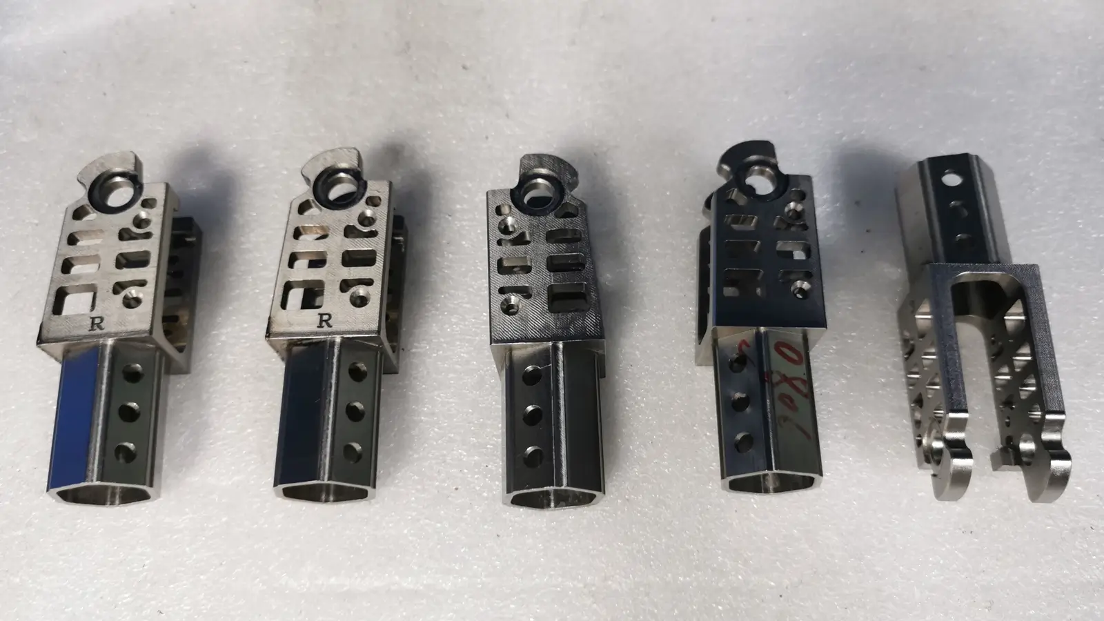 titanium cnc machine part fo drone