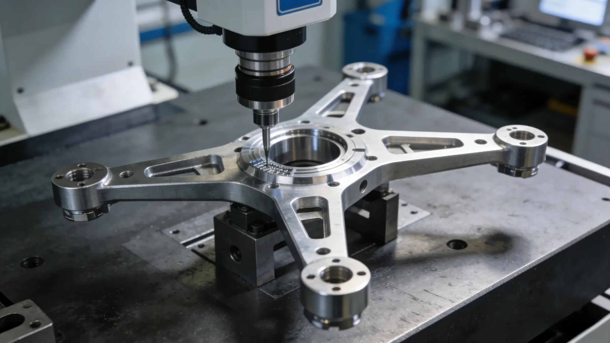 Tight tolerance CNC machining parts for drone