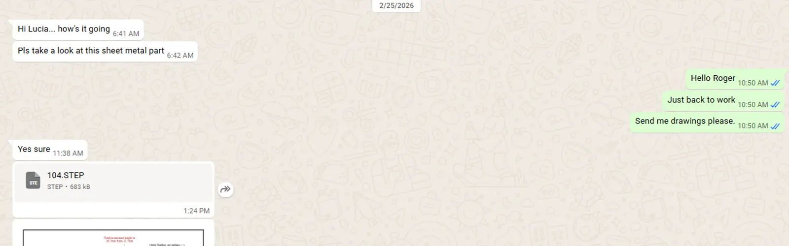 RFQ from USA customer