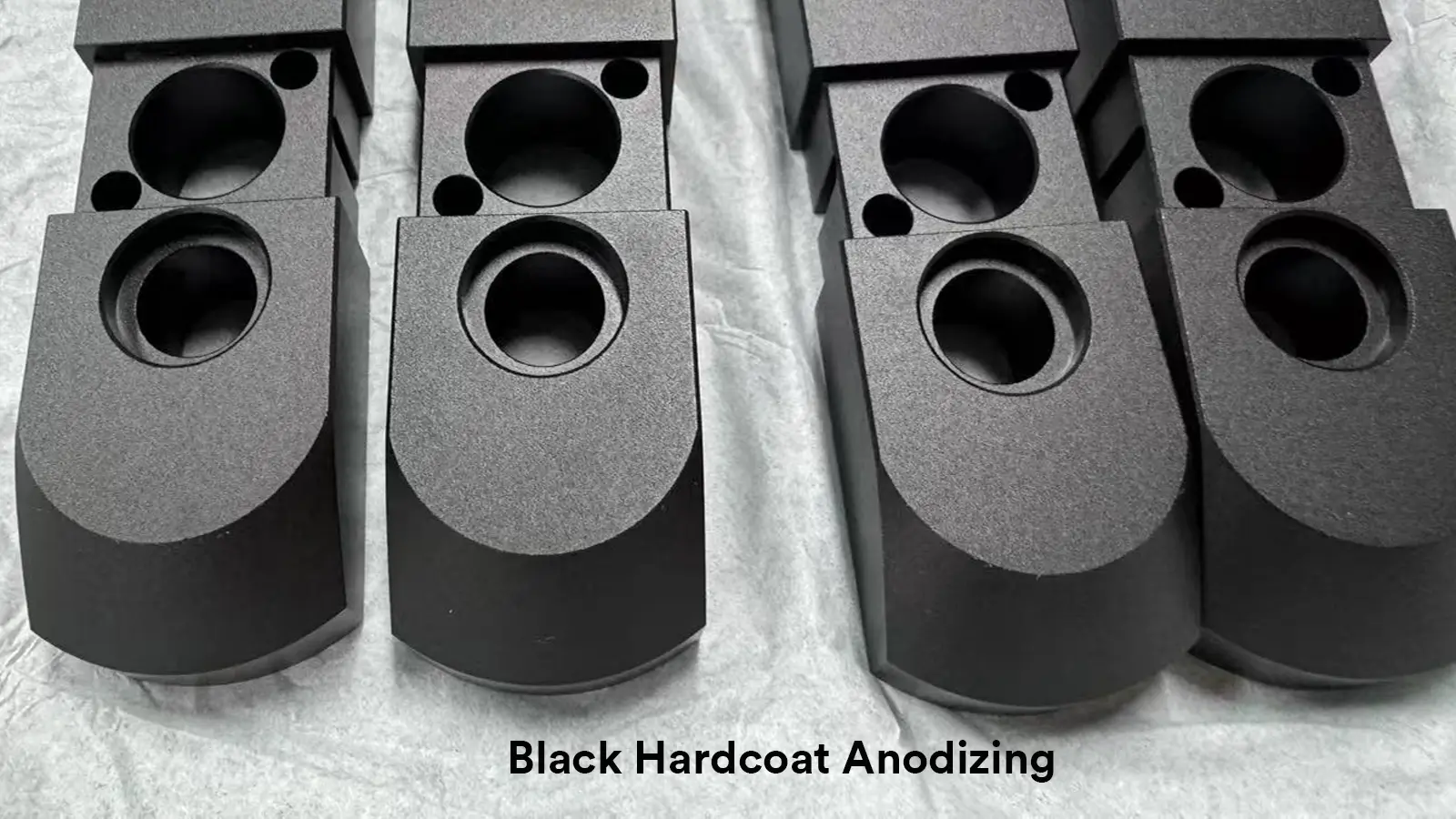 Black Hardcoat Anodizing