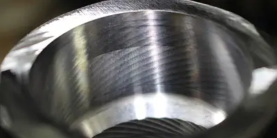 Chatter marks during internal turning and fine boring
