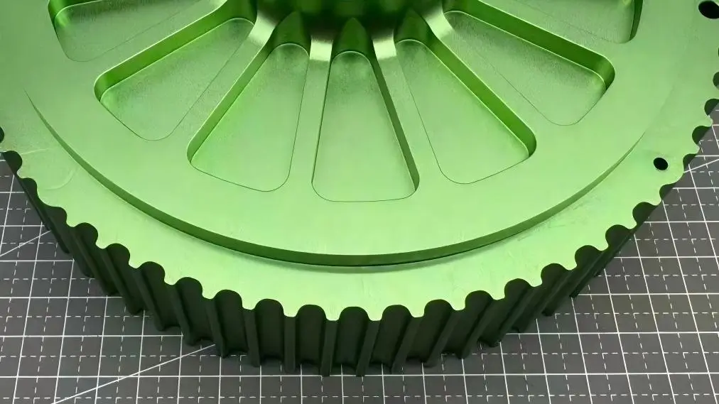 Green Anodizing Color Type II