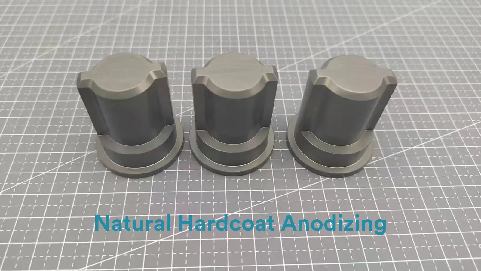 Natural Hardcoat Anodizing