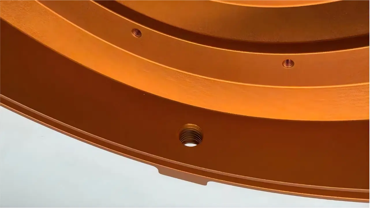 Orange Anodizing Color Type II