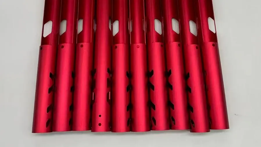 Red Anodizing Color Type II