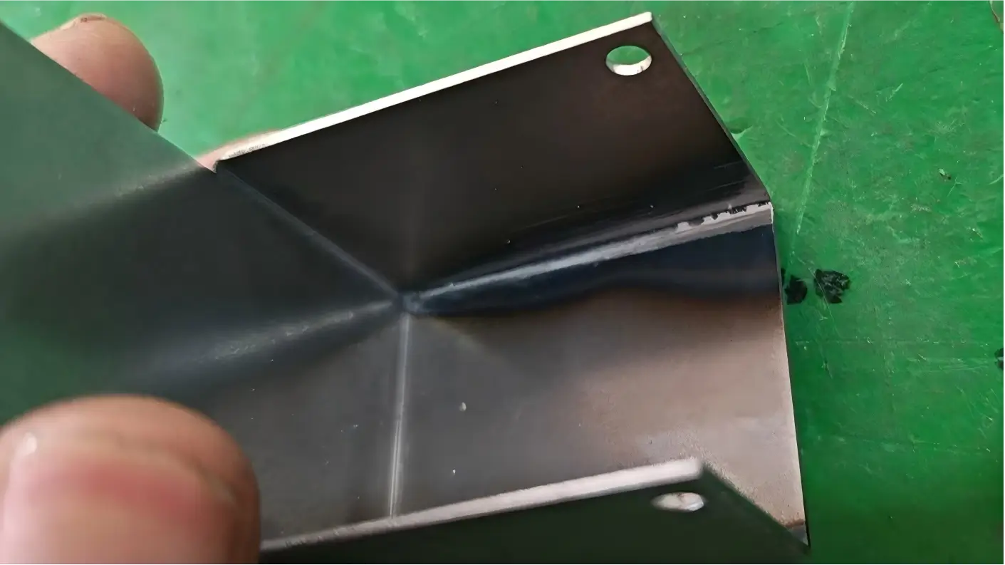 polish after welding