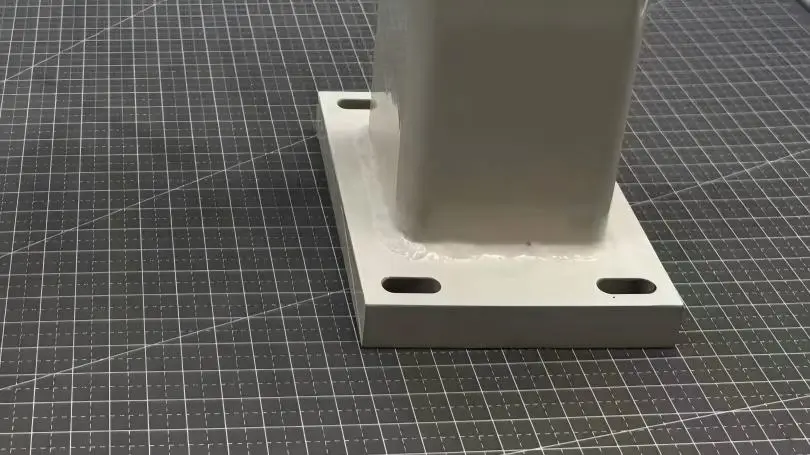 powder coating for welded part